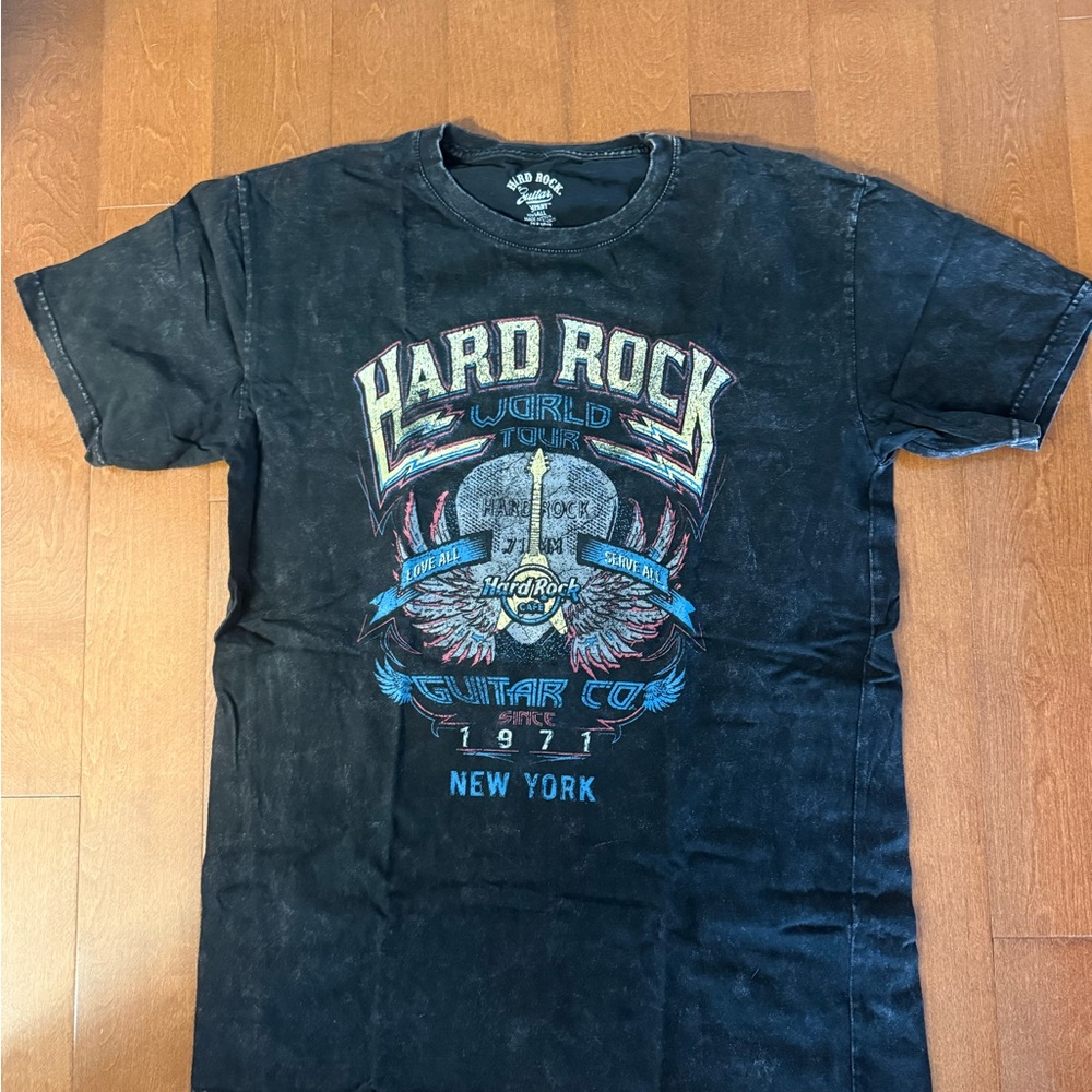 Hard Rock Cafe Black New York Graphic Tee